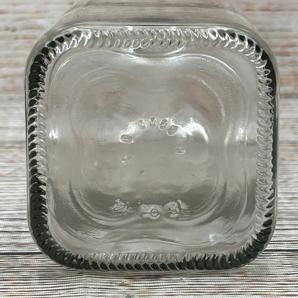Unbranded vintage clear