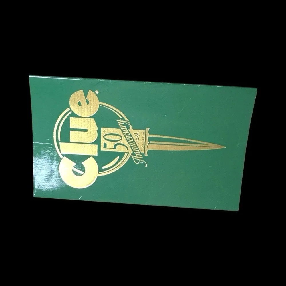 Clue 50th Anniversary Replacement Pieces Parts Cards Holder Scorecard 1998