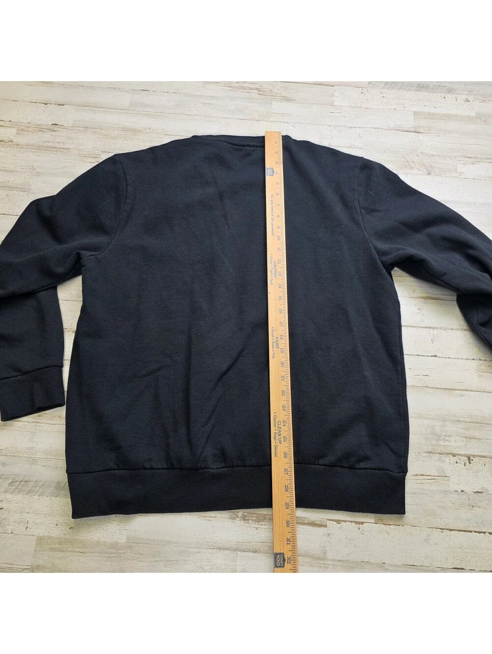 True Religion Buddha Graphic Fleece Crewneck Pullover Sweatshirt Black 3XL