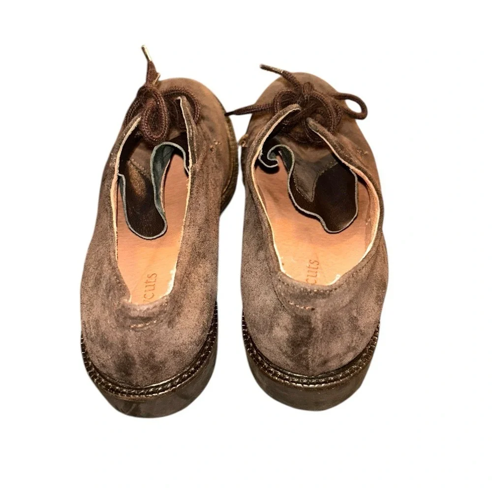 Crewcuts brown suede