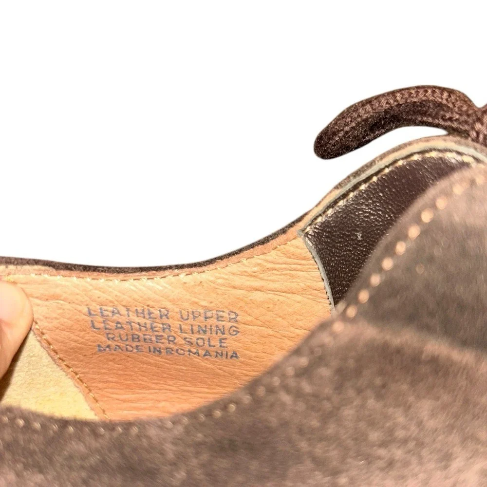 Crewcuts brown suede