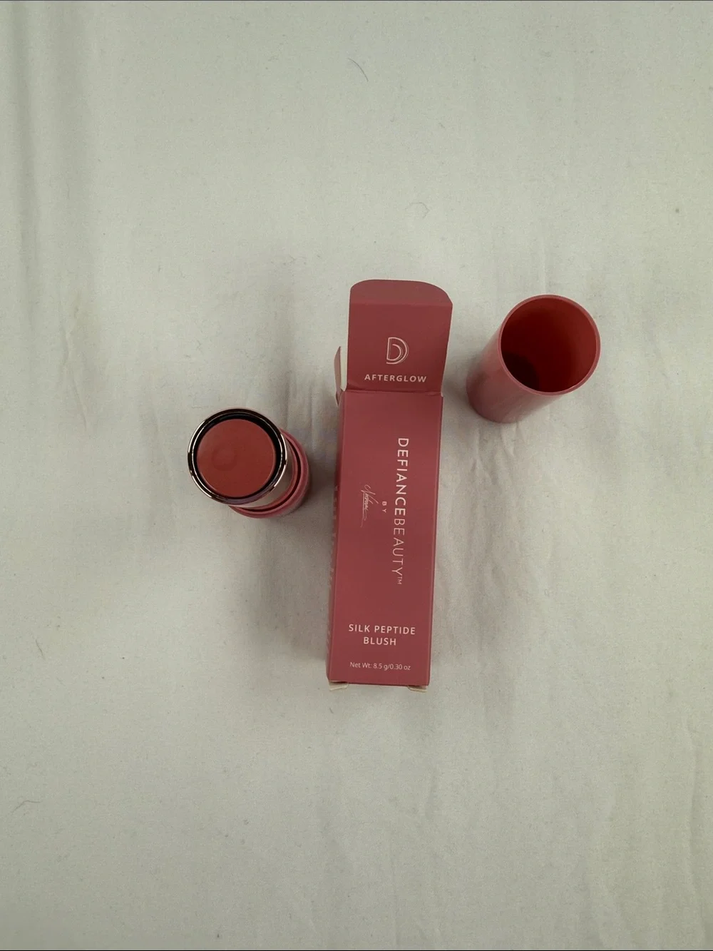 Defiance Beauty Silk Peptide Blush — in shade Afterglow