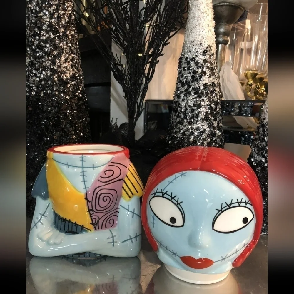 DISNEY Nightmare Before Christmas Sally Skellington Cookie Jar Canister