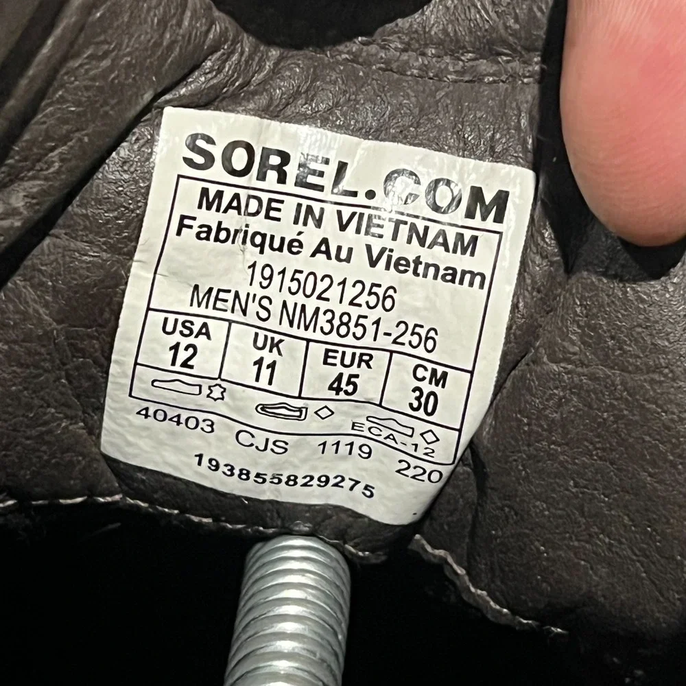 Sorel mens brown