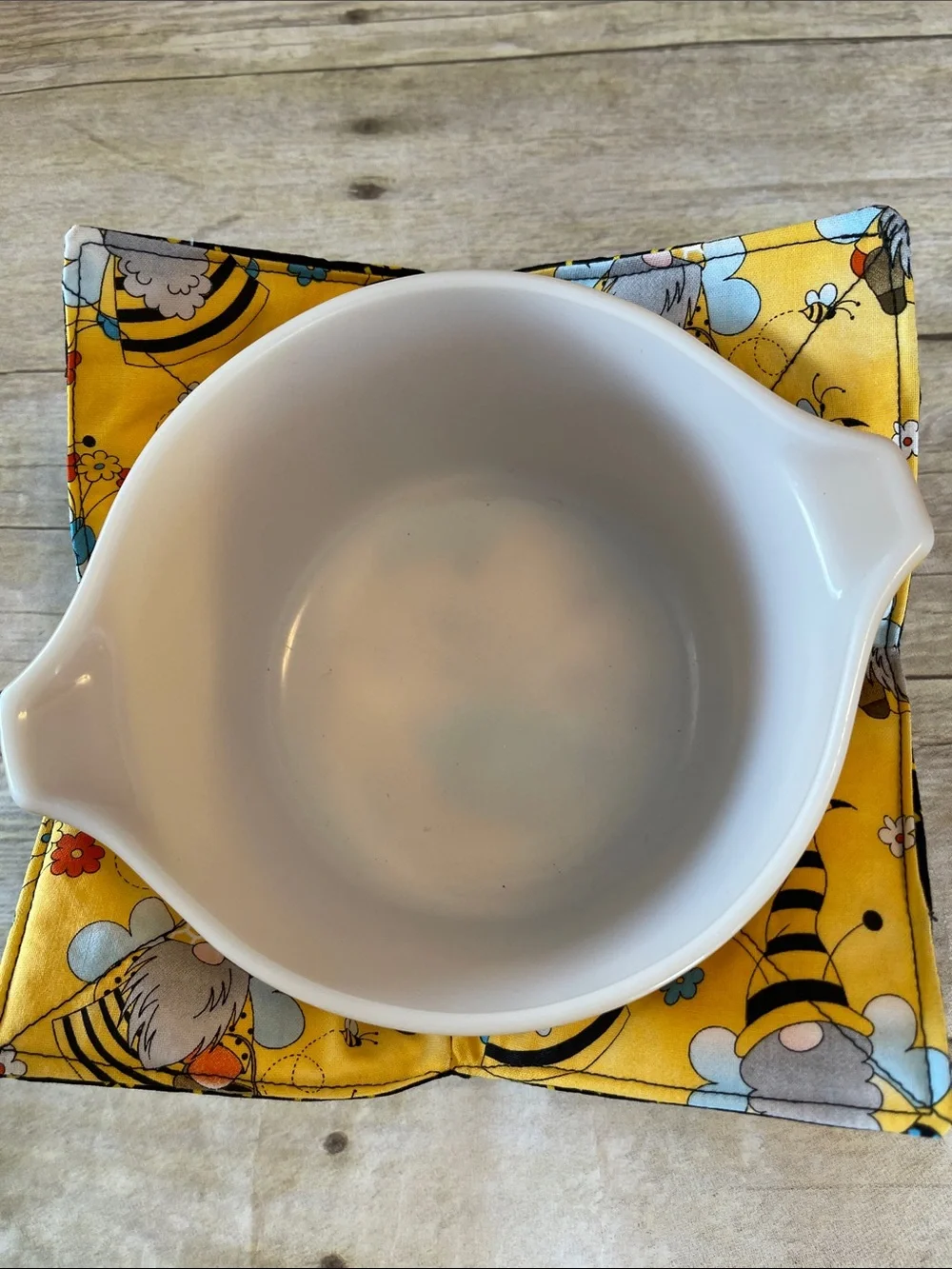 Handmade microwave bowl