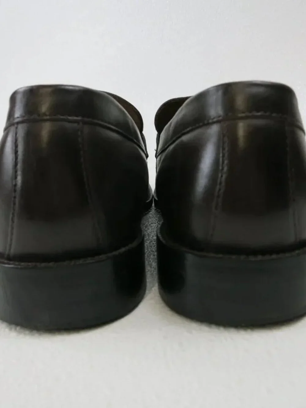 Bostonian 2POD Comfort Strap Leather Oil Tanned Moc Loafers Shoes Footwear 10 M
