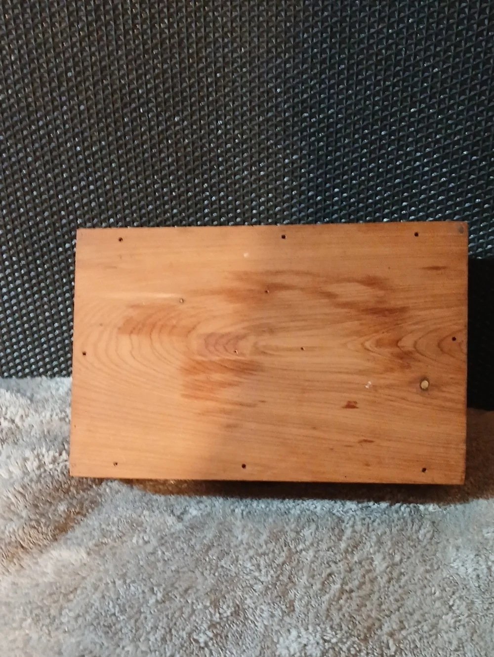 Vintage Wooden 'Mother' Keepsake Box - Cedar