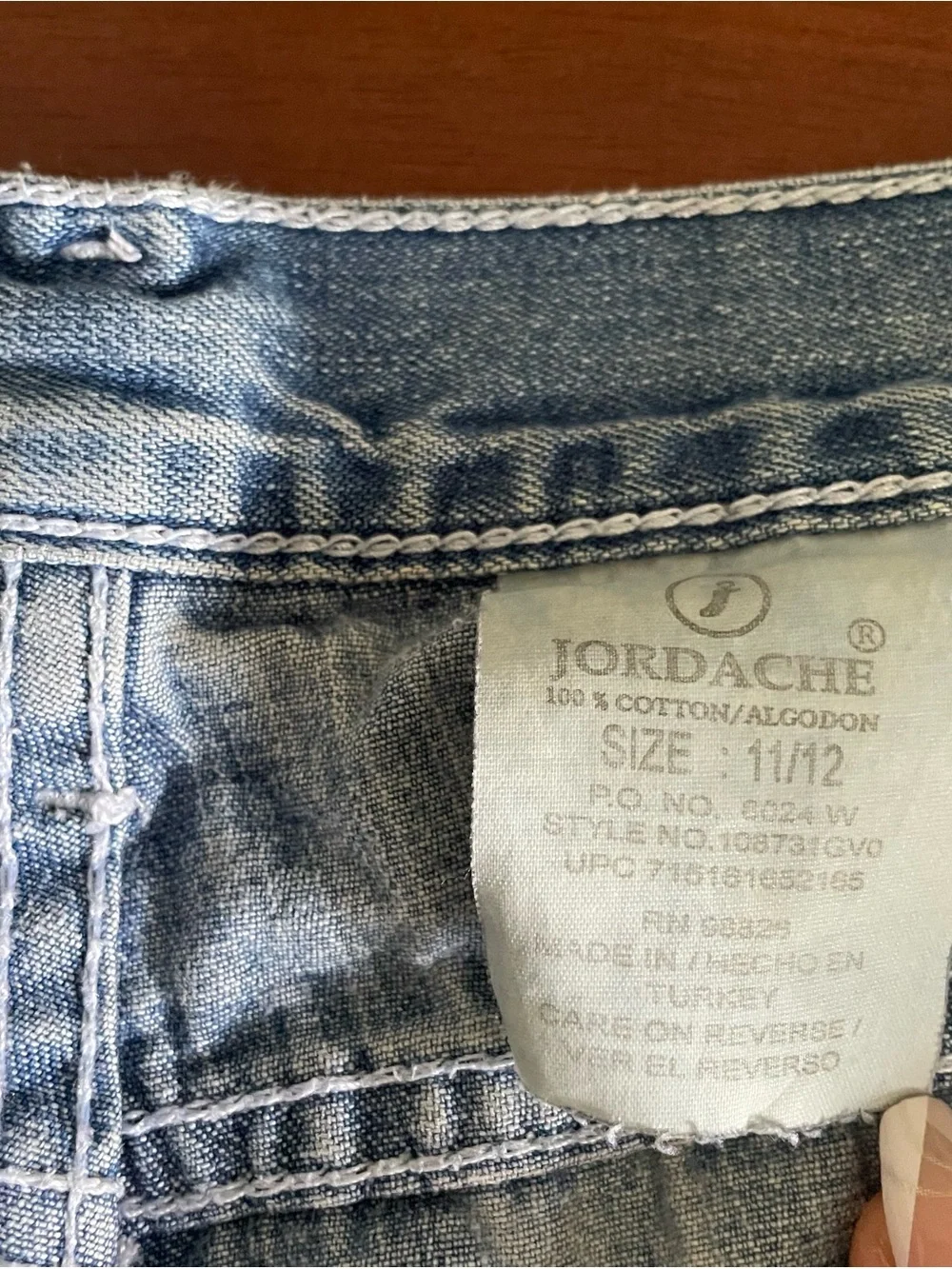 Jordache branded denim