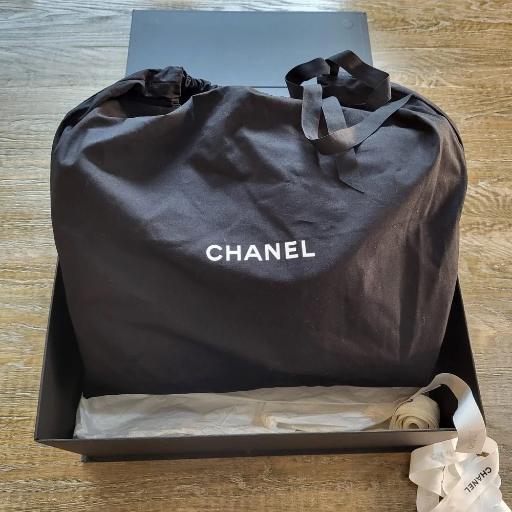 CHANEL style anytime glitter