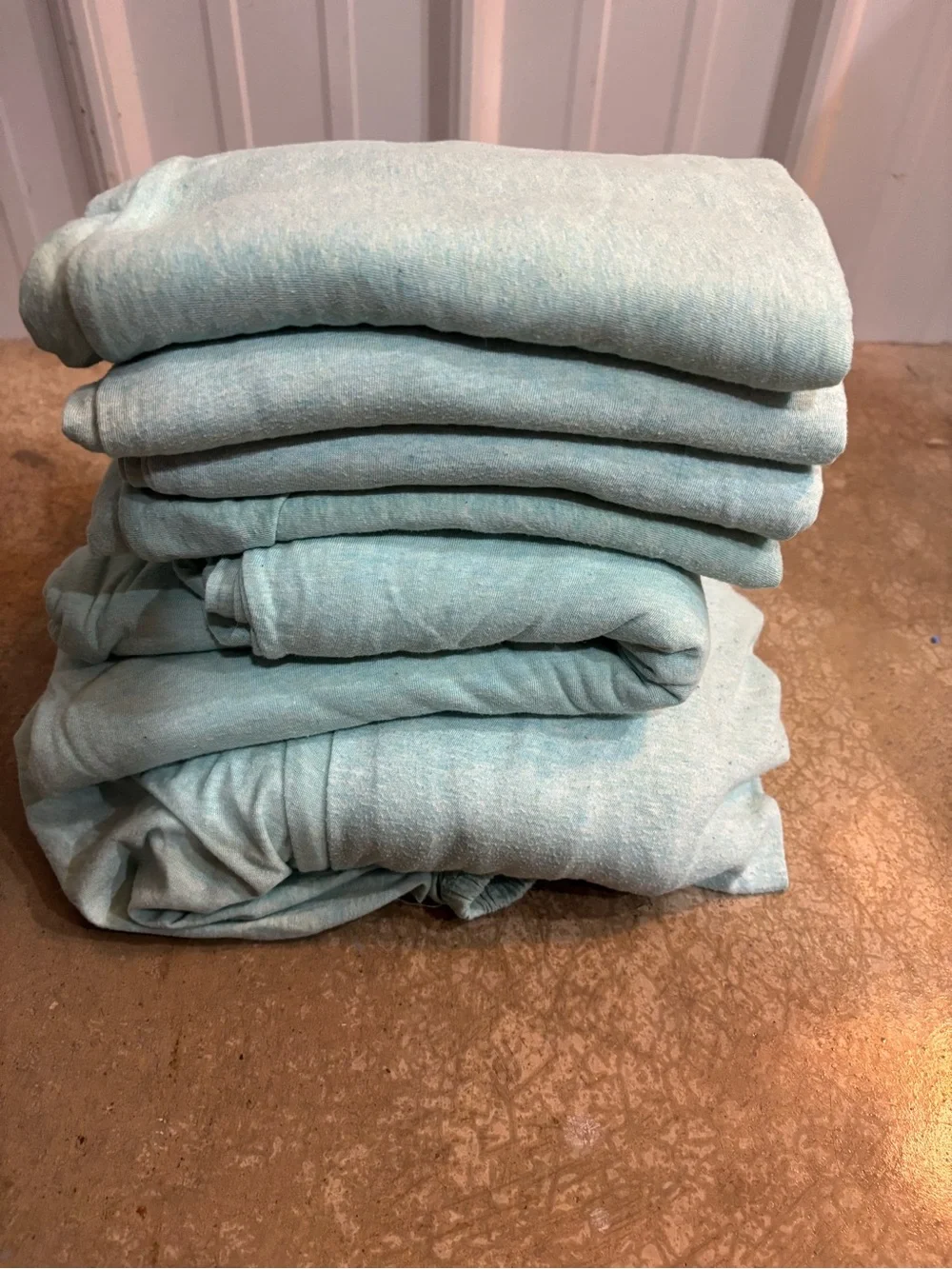 Soft Aqua Jersey Bedding Set - Aqua Blue