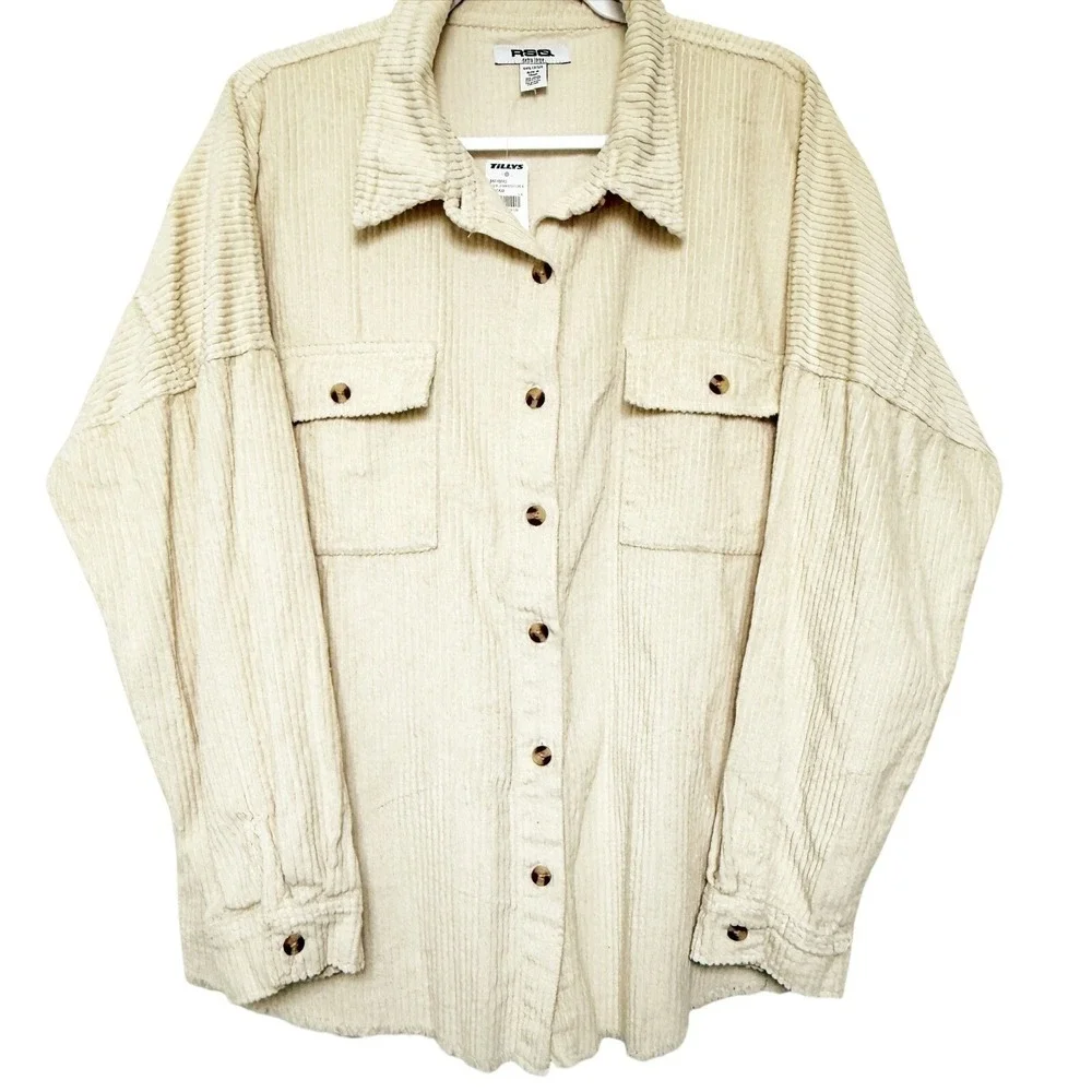 RSQ corduroy button