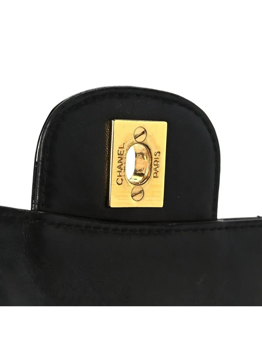 CHANEL day this leather