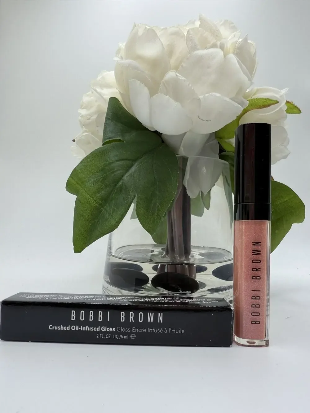 Bobbi Brown Crushed Oil-Infused Gloss Bellini Shimmer .2oz / 6ml