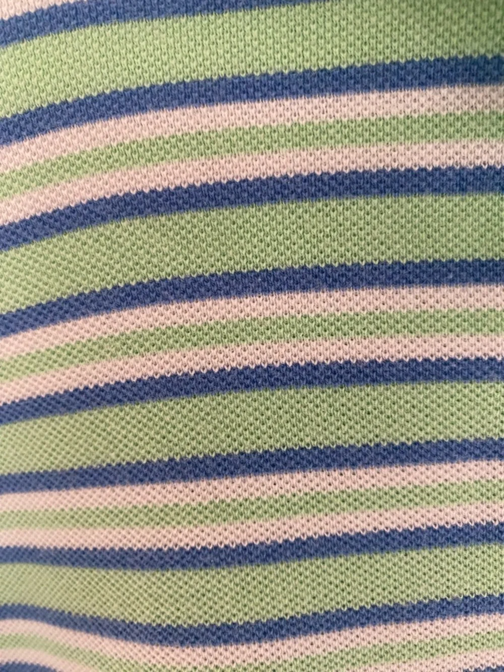 Polo by Ralph Lauren Mint and Blue Striped Polo‎