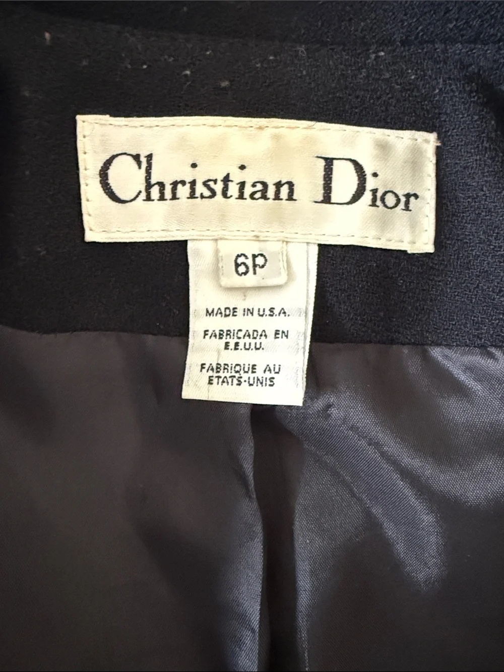 Dior vintage christian