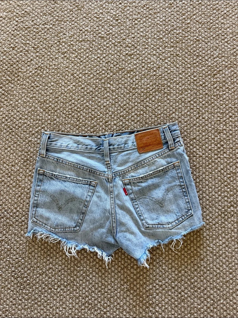 Levi's Light Wash Denim Shorts
