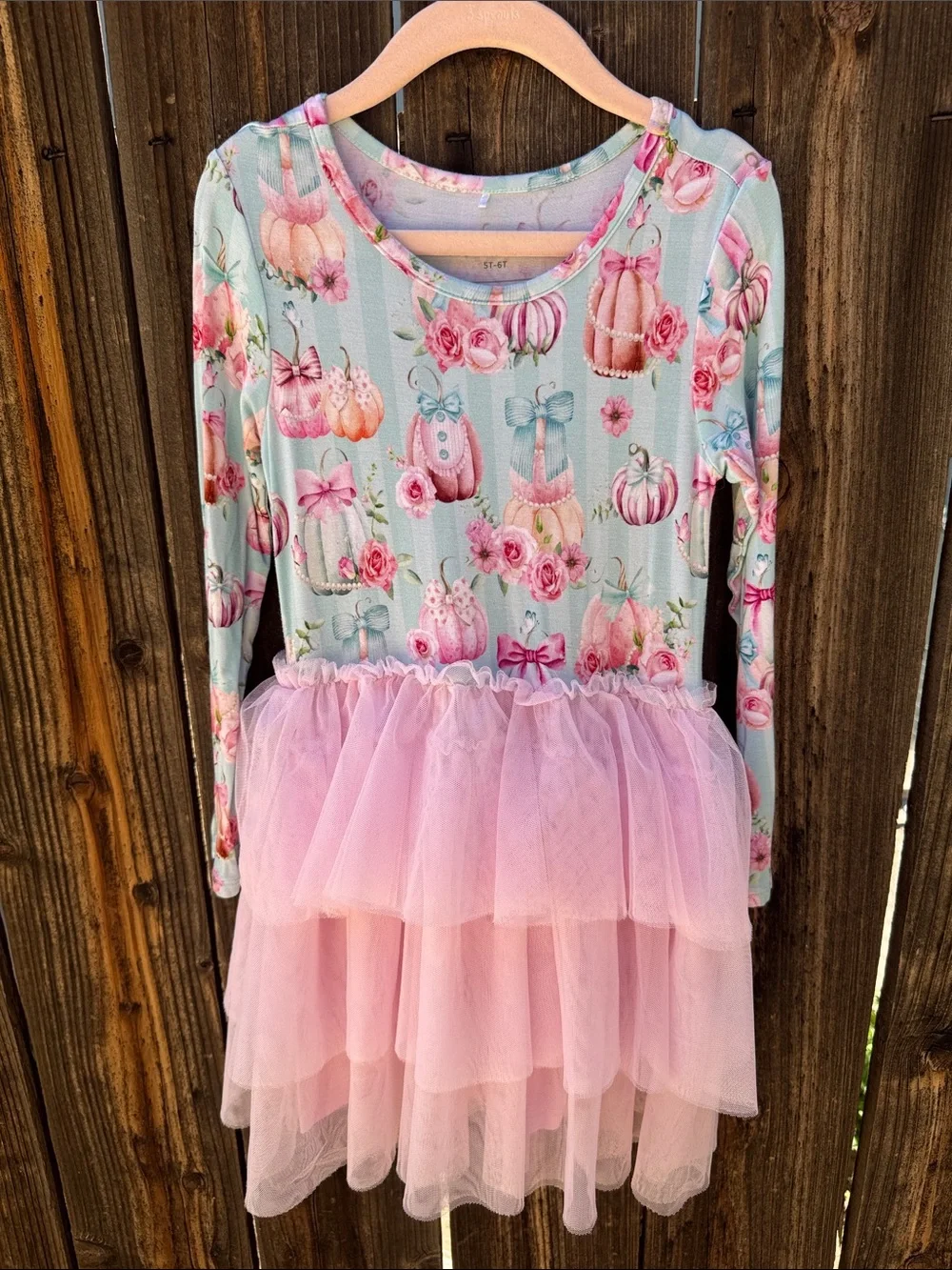 Posh Peanut Edie Long Sleeve Tulle Dress