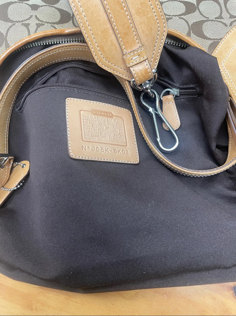 Coach hobo flap clio bag 8k03