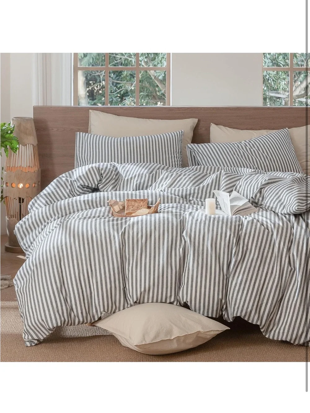 Moomee striped duvet