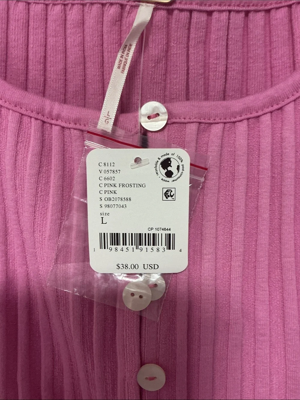 Free People sleeveless pink