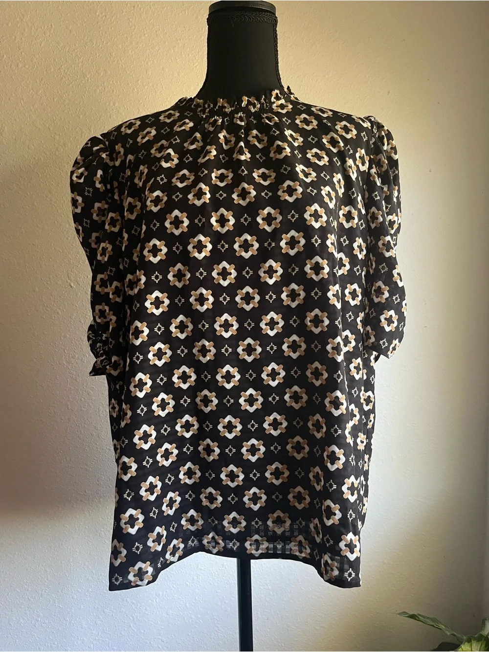 LOFT black blouse