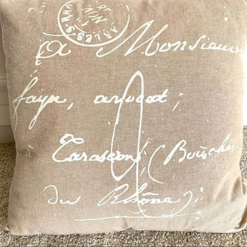 Unbranded tan pillow