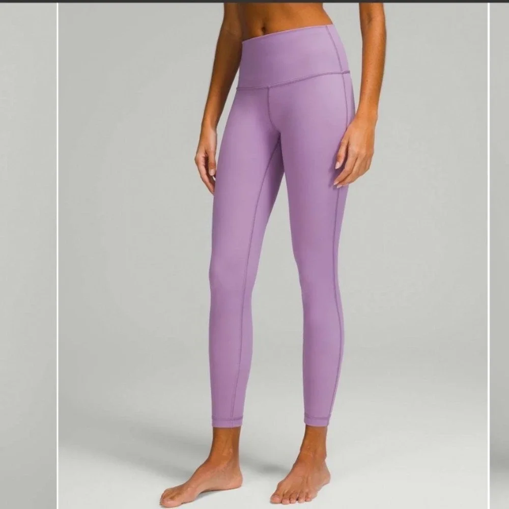 Lululemon Wunder Under Womens 6 Wisteria Purple High Rise 28