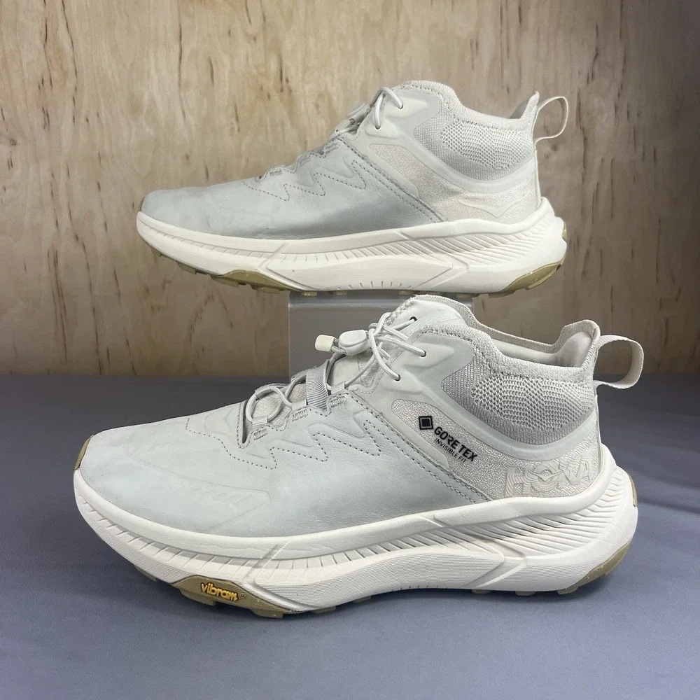 Hoka Transport Chukka GTX Women Size 10 B Oak Alabaster Waterproof Shoes 1155191
