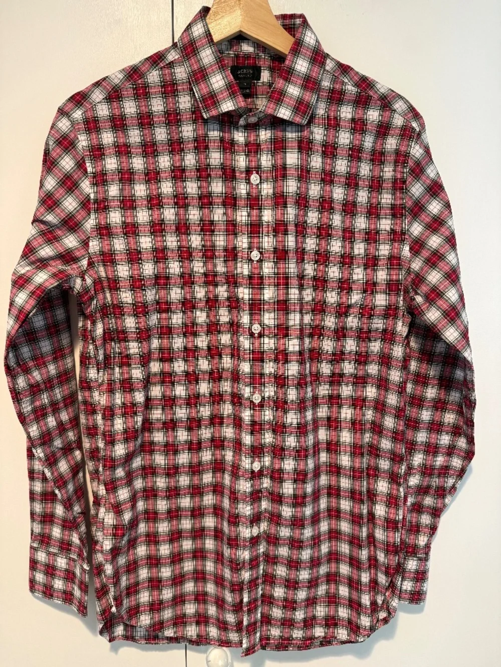 J.Crew Men's Ludlow Plaid Shirt - SIZE: Medium