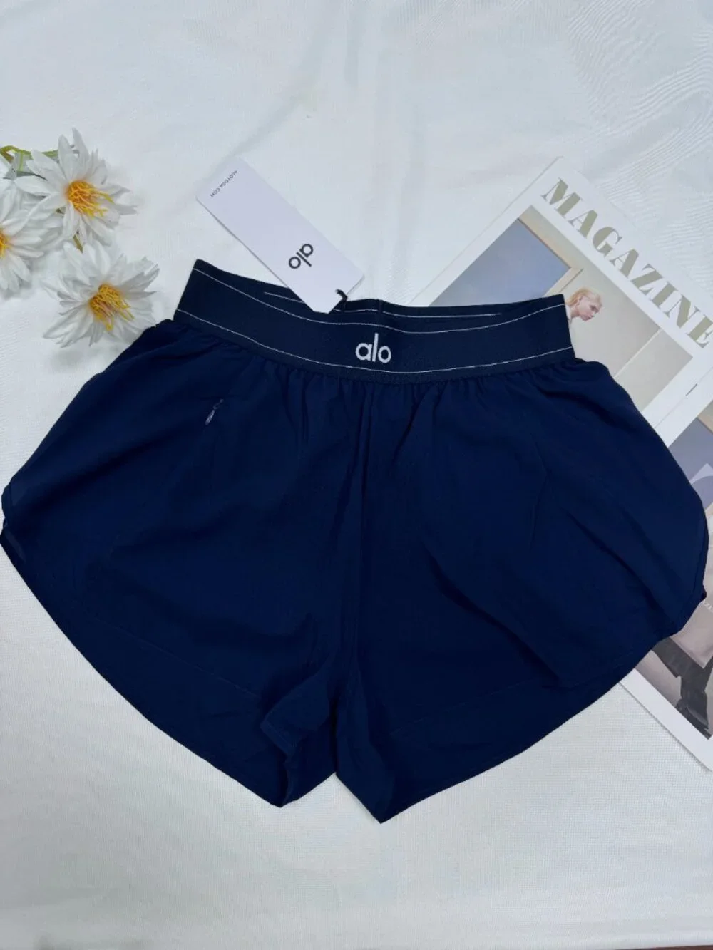 ALO Yoga Navy Blue Athletic Skort
