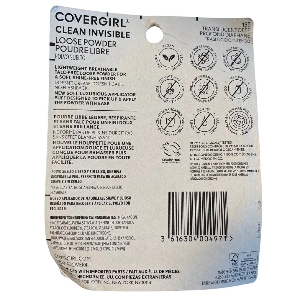 COVERGIRL clean invisible