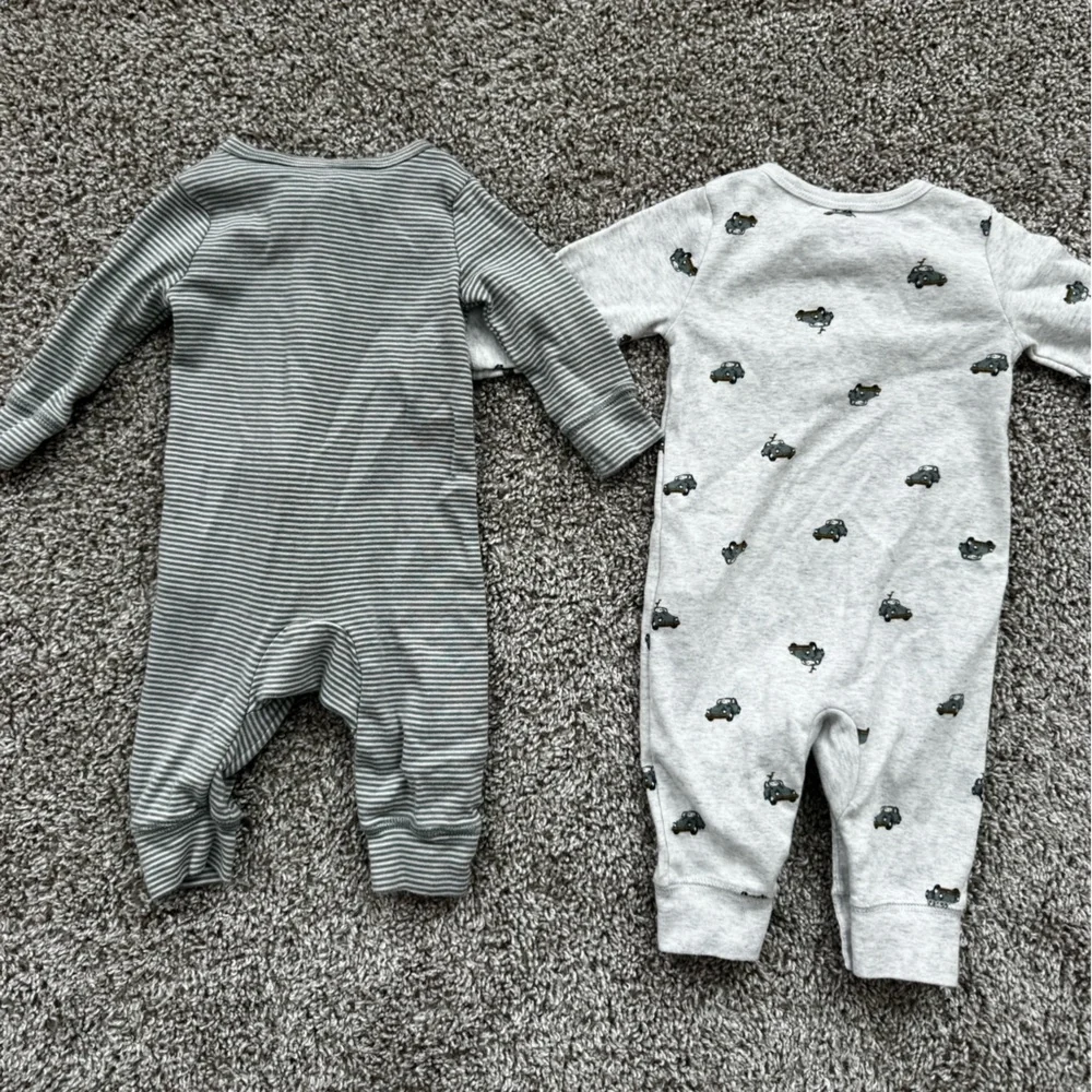Carter’s Baby Boy Romper Bundle 3 Months (2 Piece Set)