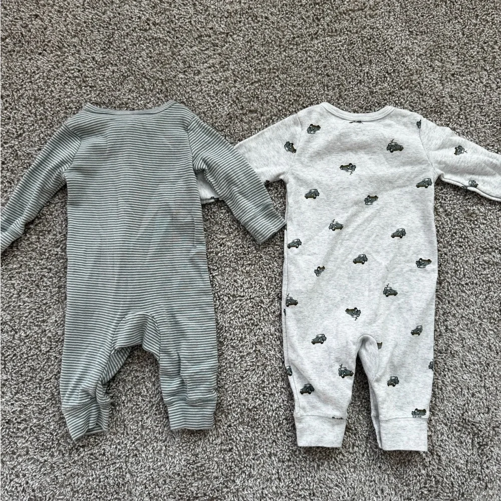 Carter’s Baby Boy Romper Bundle 3 Months (2 Piece Set)