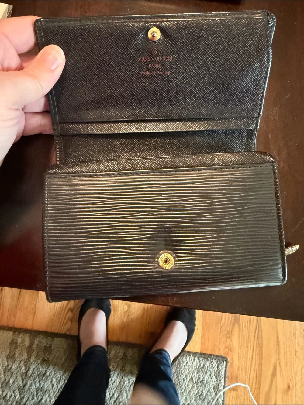 Louis Vuitton structured epi