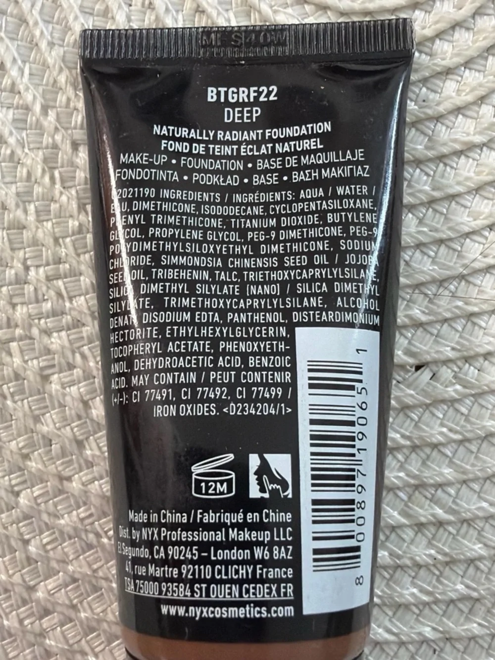 NYX radiant liquid
