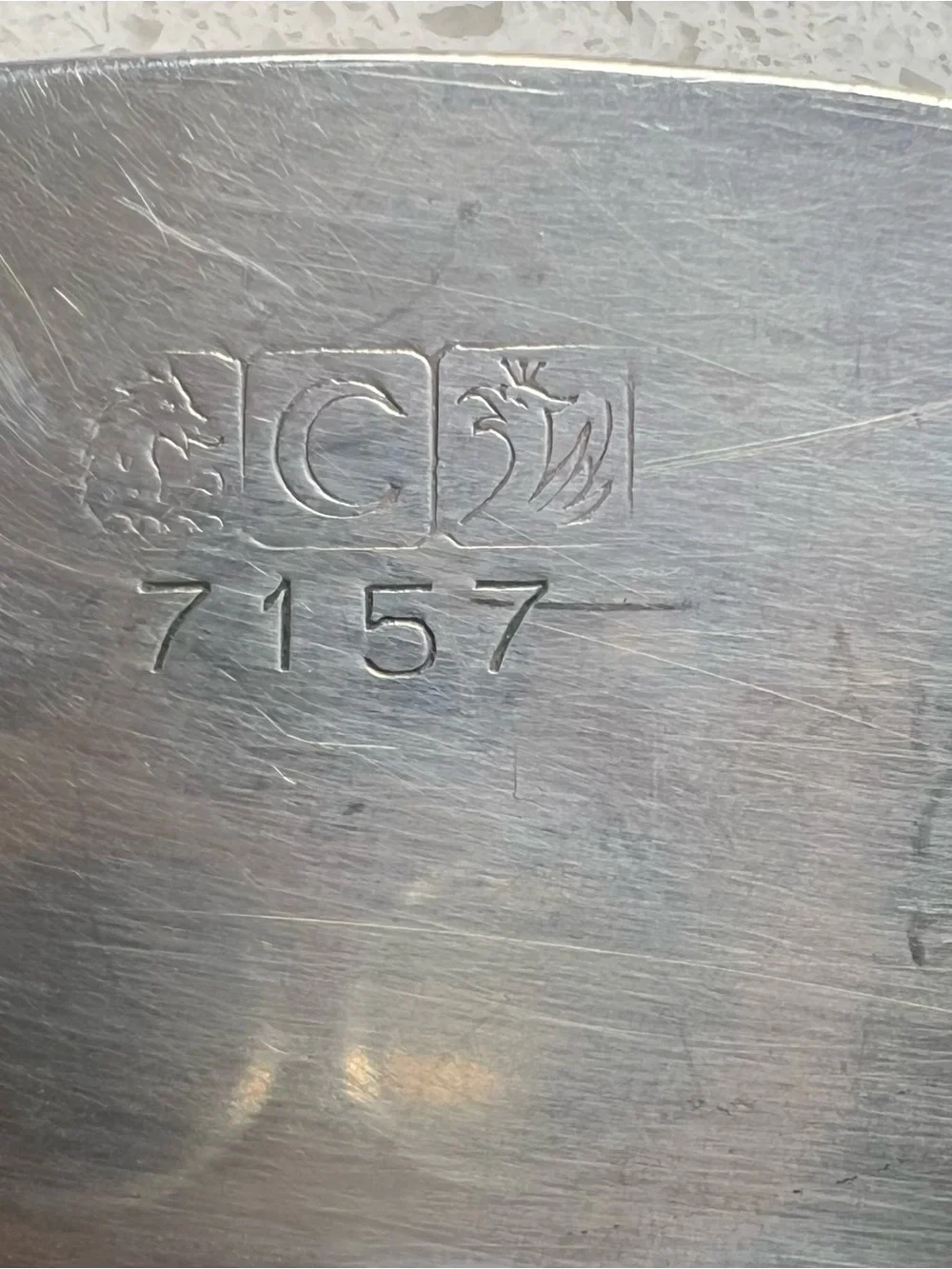 Elegant Silver-Plated Serving Tray with Decorative Handles