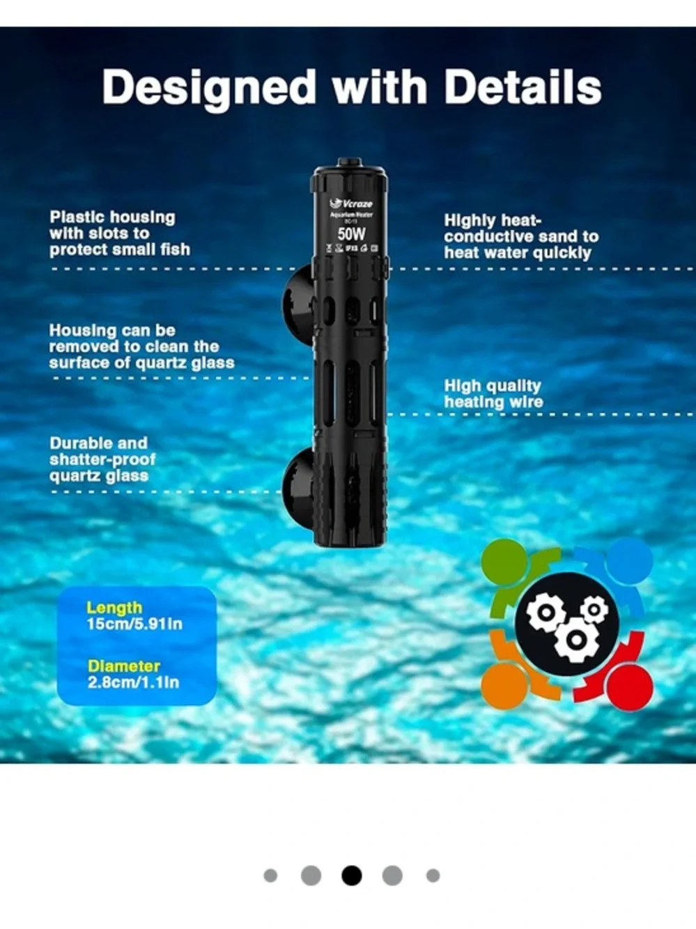 N/A black 50w