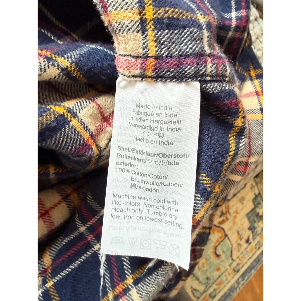 J. Crew crew flannel