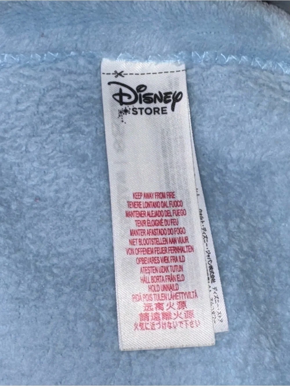 Disney plush fleece