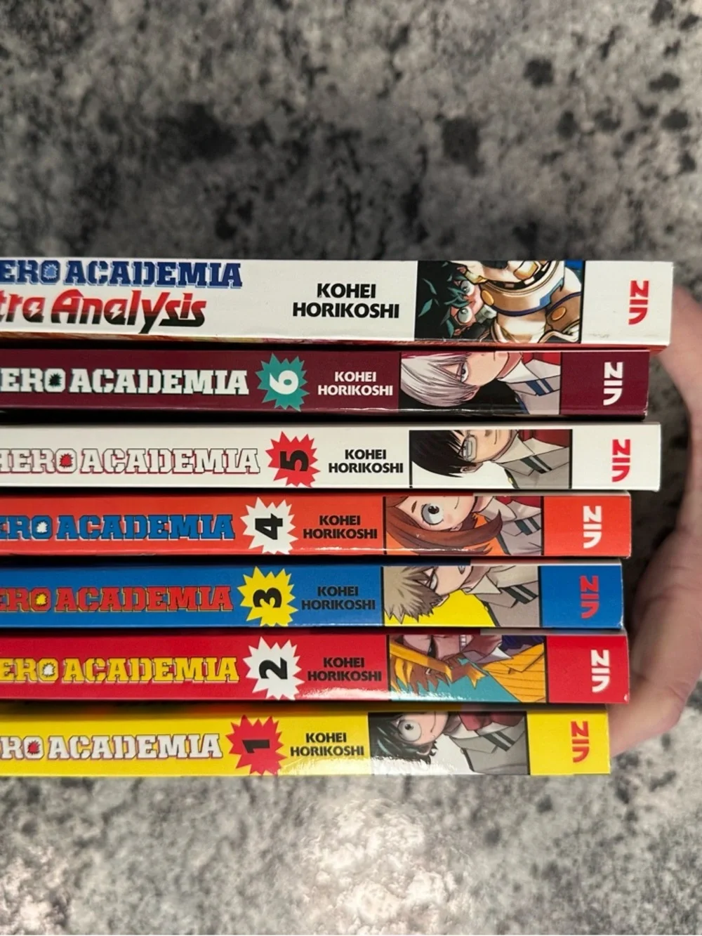 MY Hero Academia graphic novels 1-6, Ultra analysis