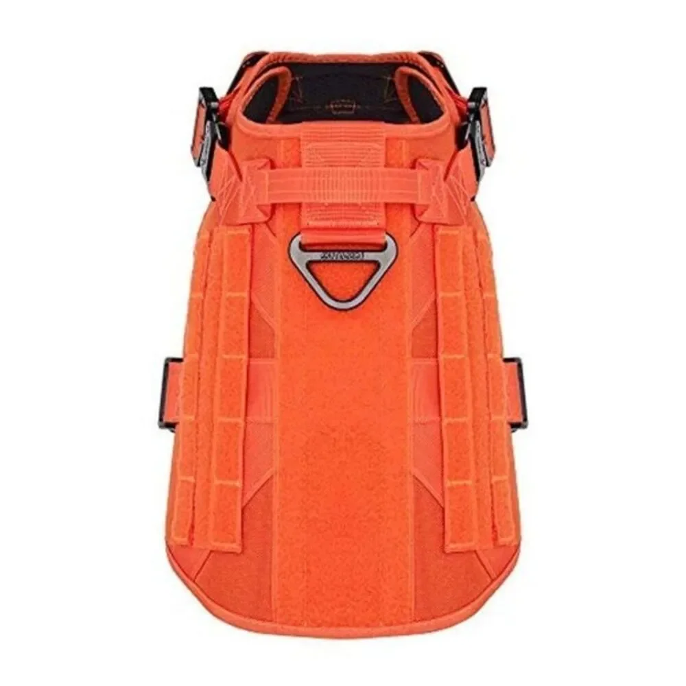 Orange Tactical Dog‎ Harness Service Dog New