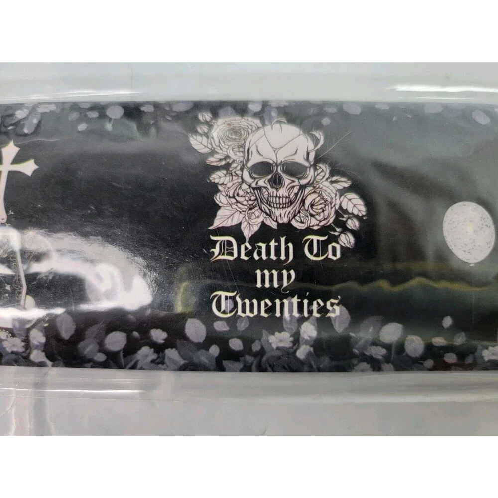 Goth Party Bundle RIP Twenties Cups Napkins Tumbler Wraps Death To My 20s