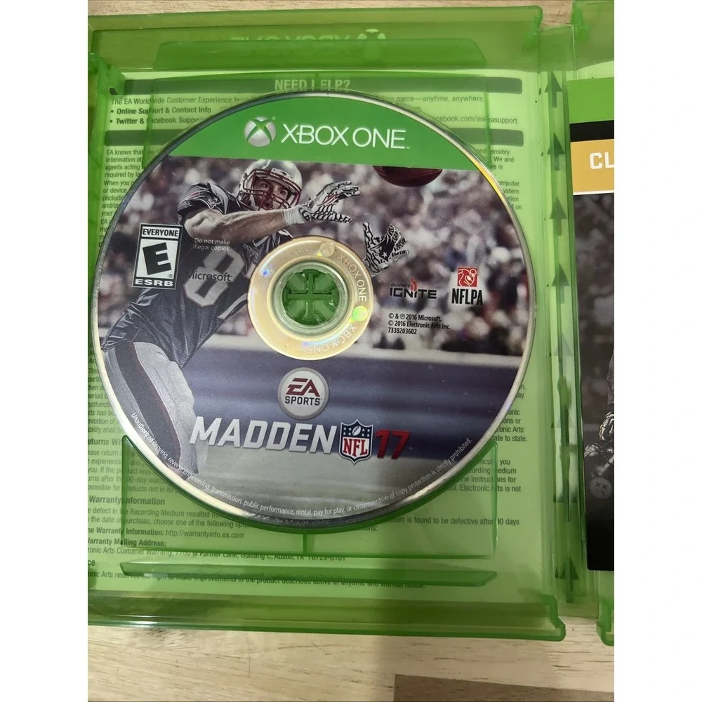 Microsoft‎ Xbox One Madden NFL 17 by EA Sports Video Game