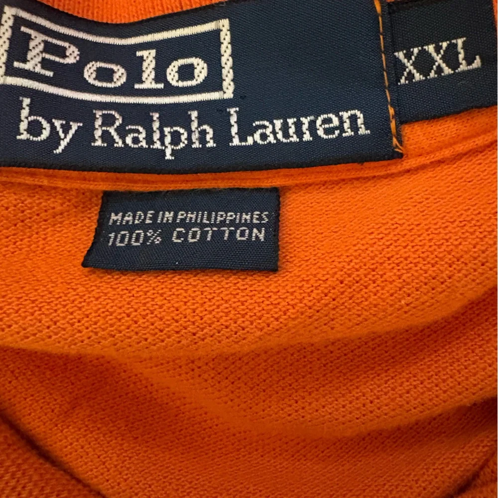 Ralph Lauren bright orange