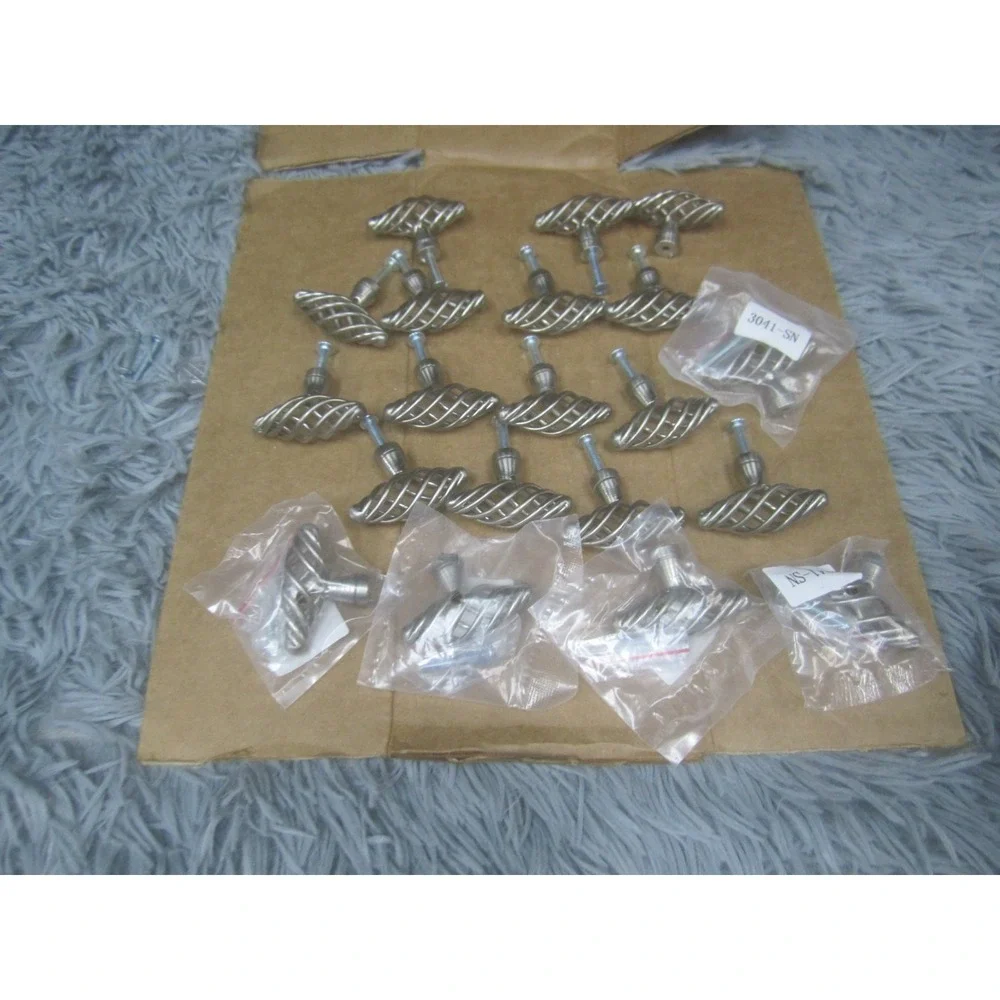Lot of 23 Drawer Pulls Metal Cabinet Handles 3‎ Big 20 Small