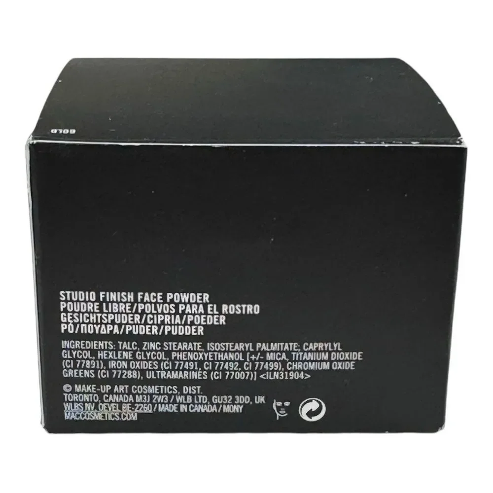 MAC Loose Face Powder‎ Gold Studio Finish Highlight Powder Discontinued 1oz NIB