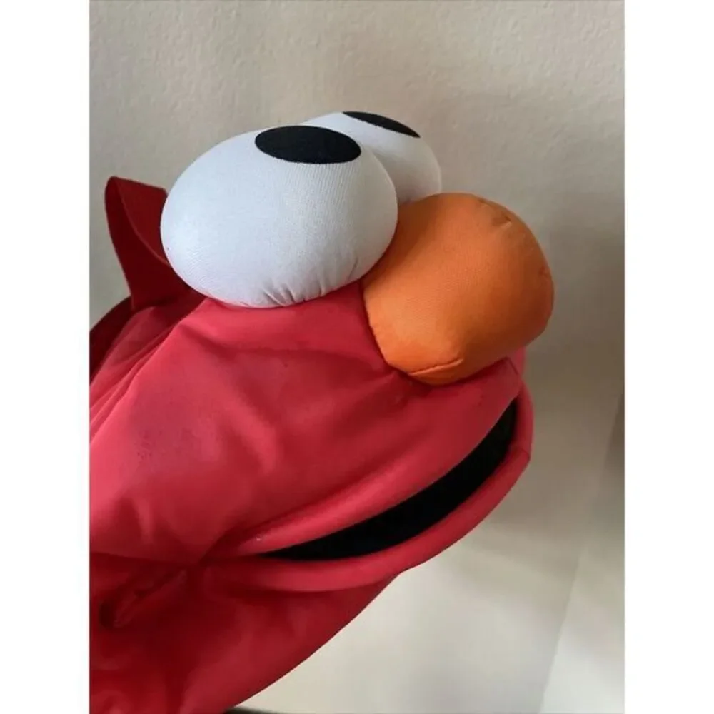 Vintage‎ 1998 Sesame Street Elmo Head Insulated Zip Lunchbag First Years Brand