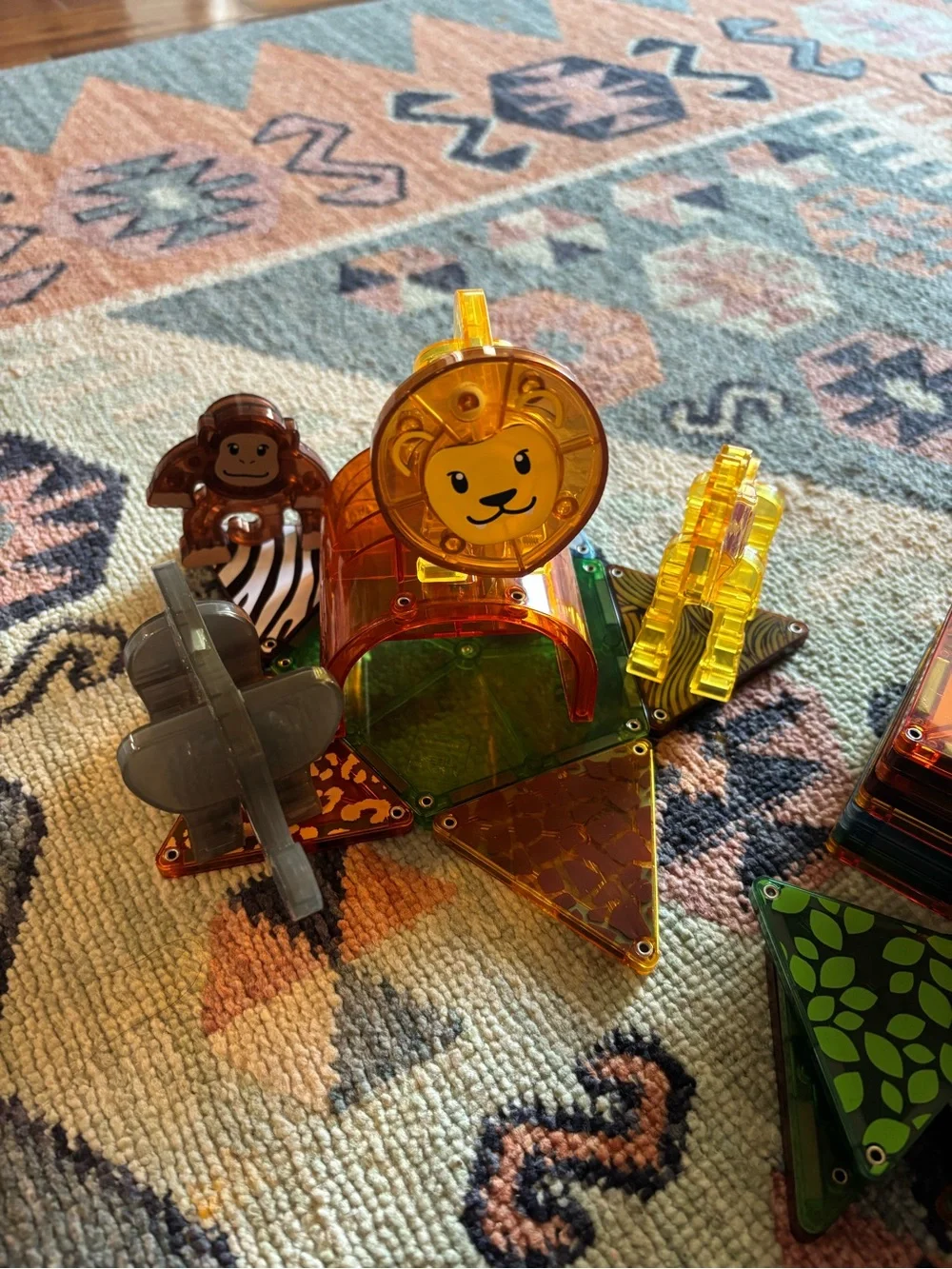 Magna-Tiles rarely played