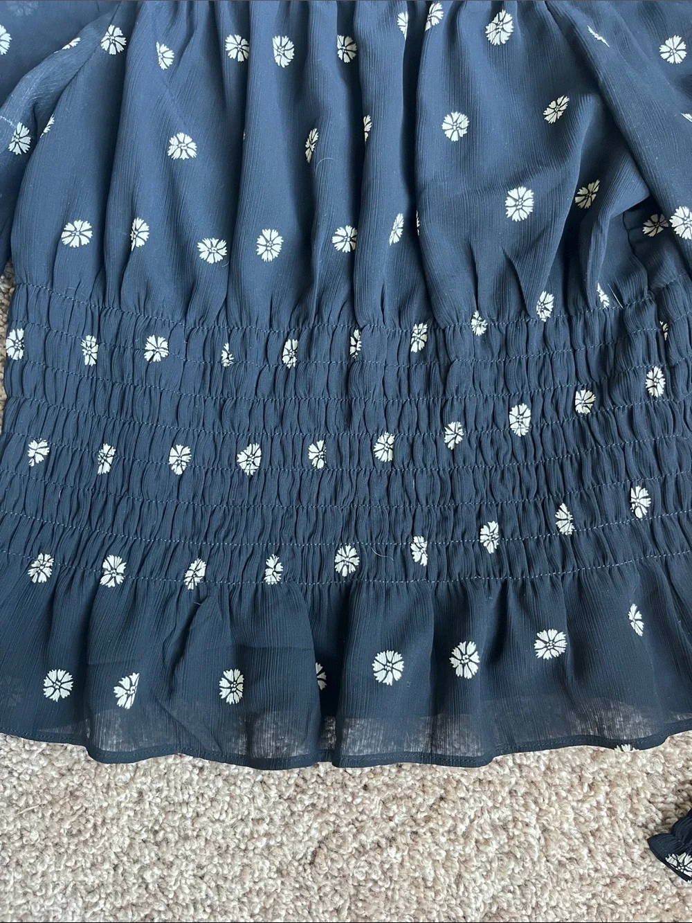 Madewell waist black puff
