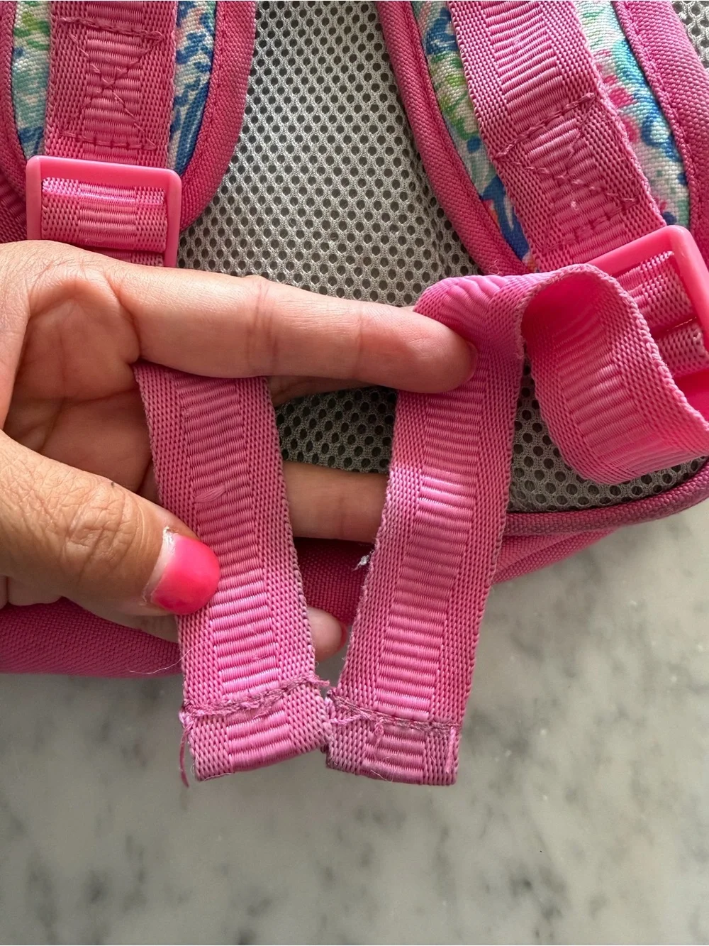 Pottery Barn Kids Lilly Pulitzer Backpack Mini Size